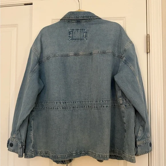 American Eagle Light Blue Denim Jacket - Picture 2 of 3